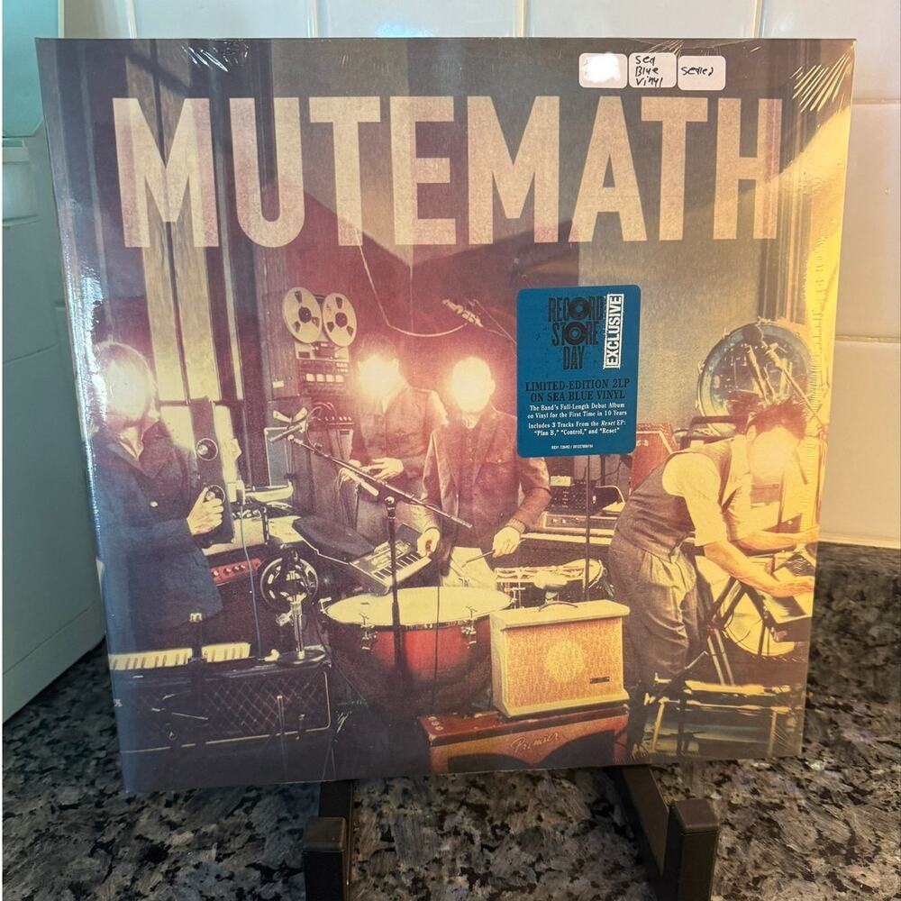 MuteMath NWT | RSD 2026 limited edition debut album 2 LP set sea blue vinyl